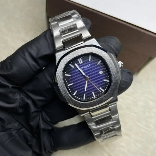 PATEK PHILIPPE LUXURY WATCH - BLUE DIAL