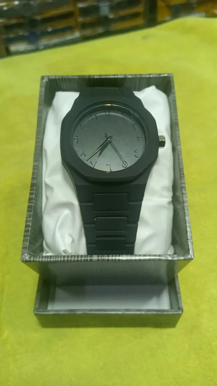 Black Arabic Aura Watch || 40% Off đ„