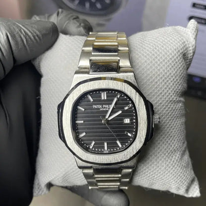 PATEK PHILIPPE LUXURY WATCH - BLACK DIAL