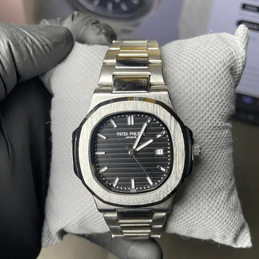 PATEK PHILIPPE LUXURY WATCH - BLACK DIAL