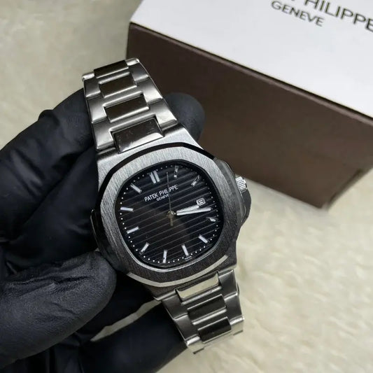 PATEK PHILIPPE LUXURY WATCH - BLACK DIAL
