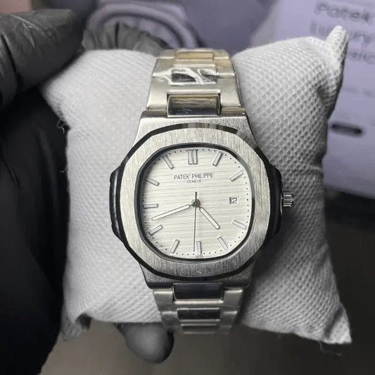 PATEK PHILIPPE LUXURY WATCH - WHITE DIAL